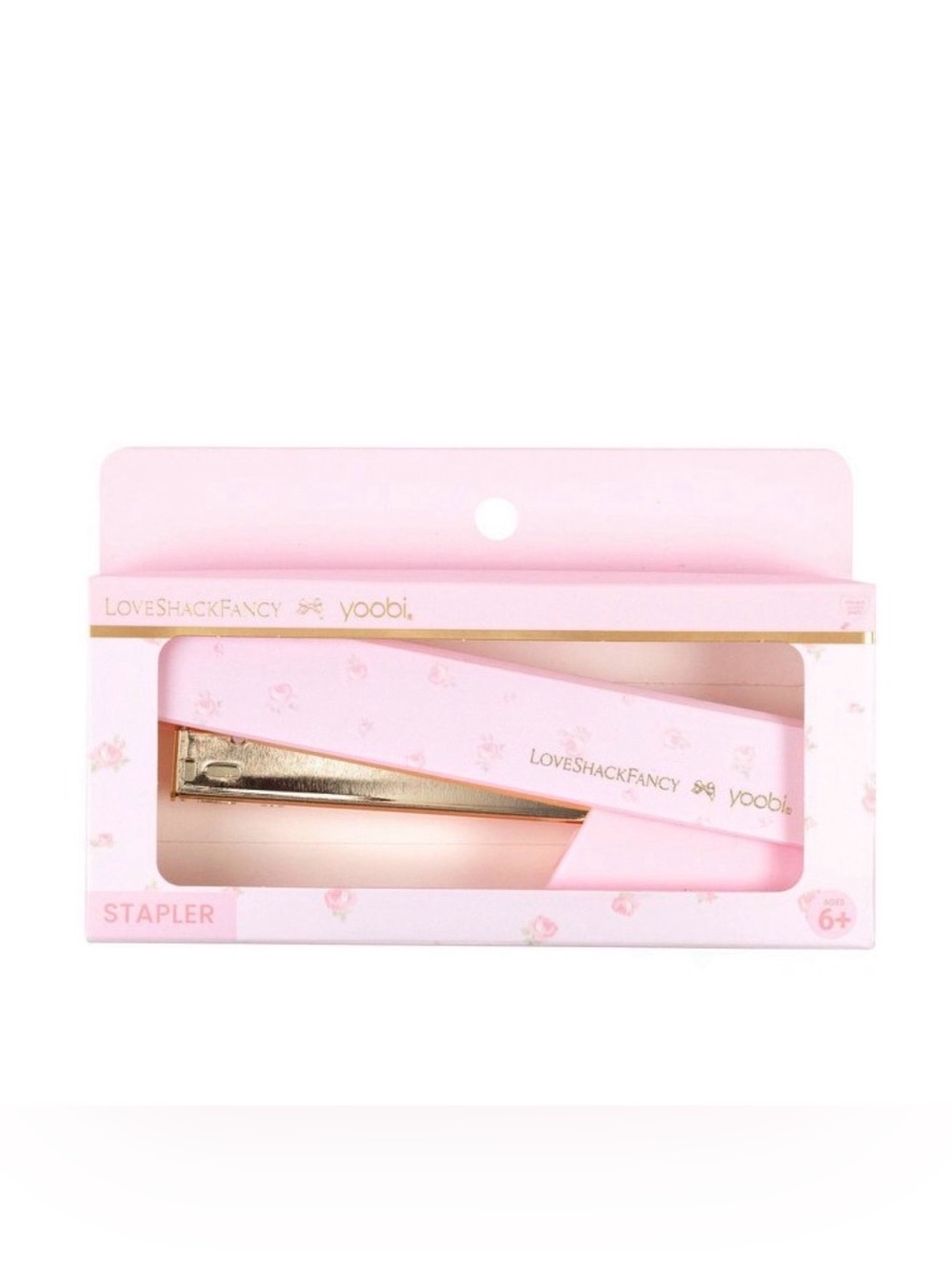 NWT LoveShackFancy x Target Yoobi Blooming Heirloom Ditsy stapler
